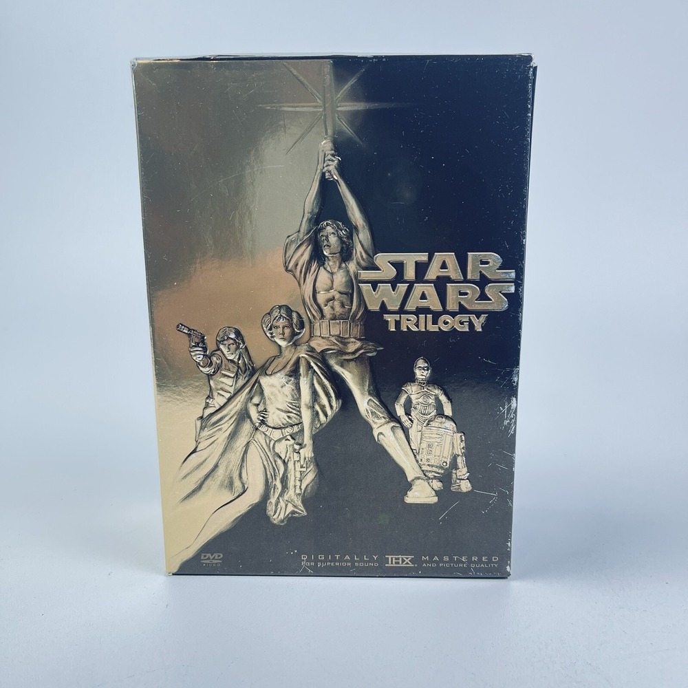 Star Wars Trilogy DVD 2004 4 Disc Set Fullscreen Edition